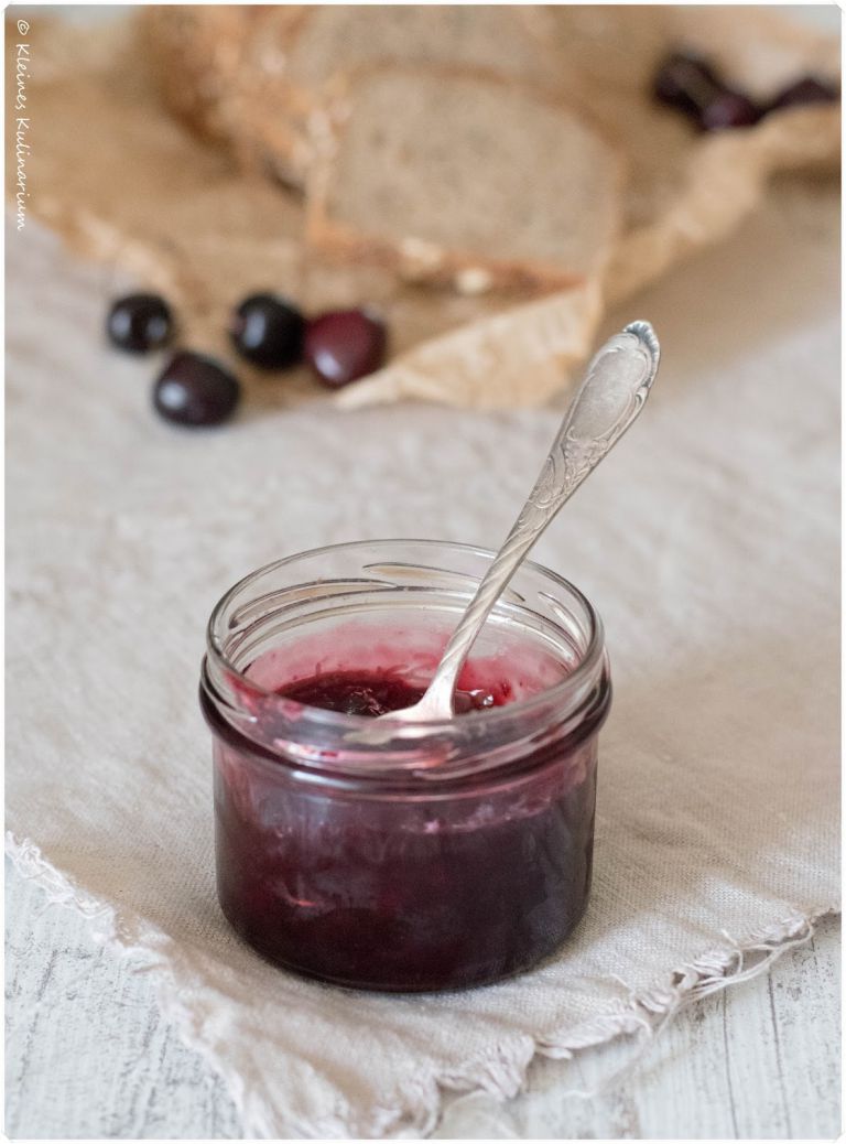 Sauerkirschmarmelade ohne Gelierzucker! - Kleines Kulinarium