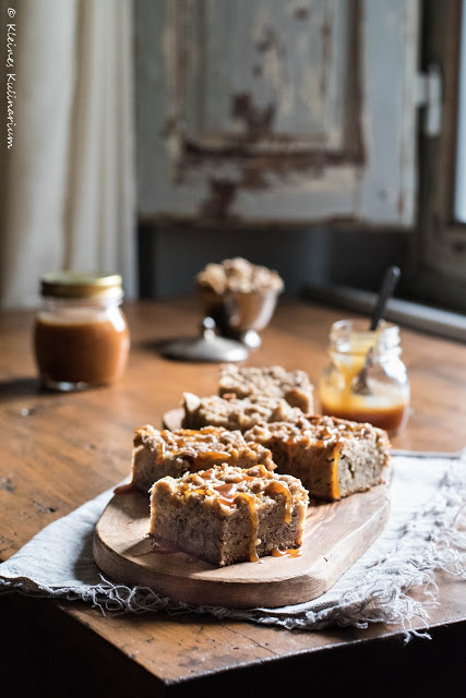 Bananen-Walnuss-Kuchen mit Streuseln - Kleines Kulinarium